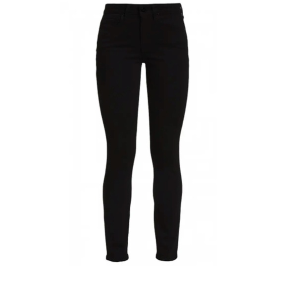 Paige Denim LENNOX Slim jeans in black shadow, women's size 28